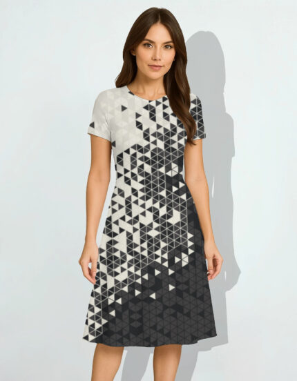 SILQ TriTechno A line Dress